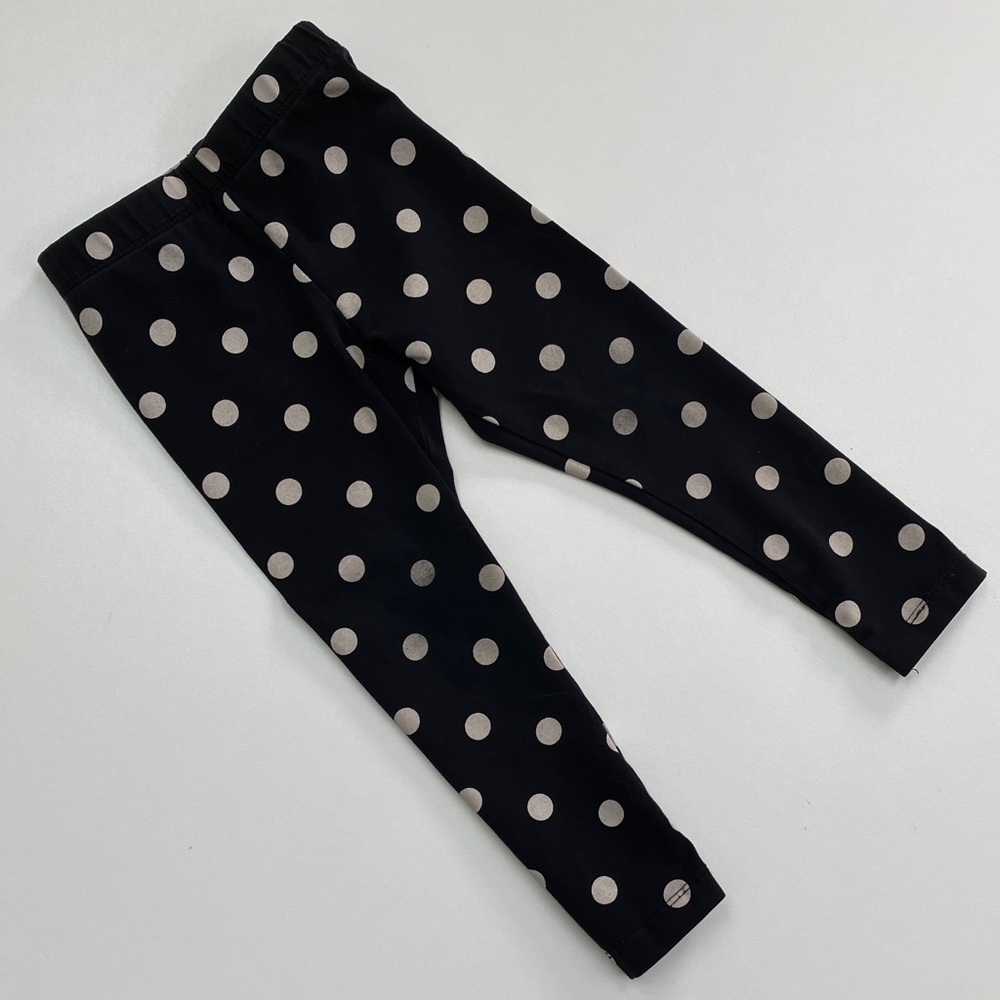Primary Polka Dot Leggings (Size 3)